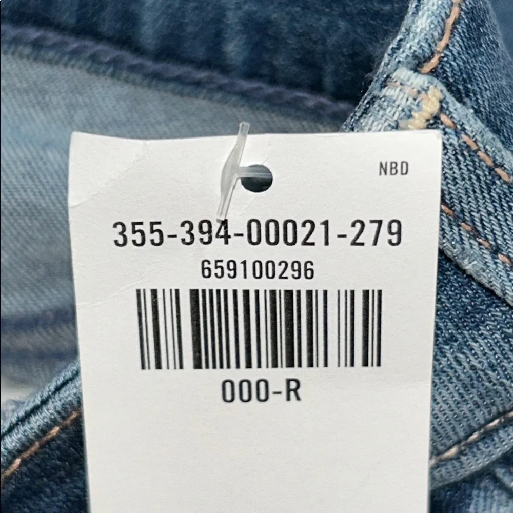 Hollister Curvy High-Rise Super Skinny Distressed Jeans -Blue Wash Size 000R W23 - Picture 12 of 12